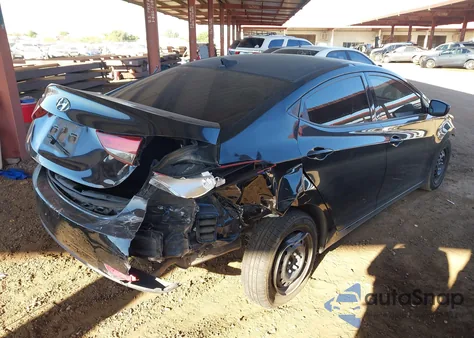 2016 Hyundai Elantra Se из США, поврежденный, VIN 5NPDH4AE9GH760727